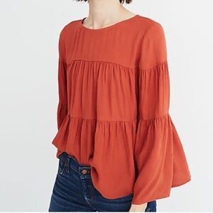 Long-sleeve Madewell Blouse